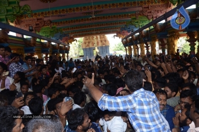 Jawaan Movie Team at Maddi Anjaneya Swamy Temple - 8 of 17