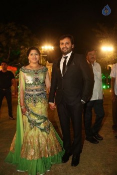 Jaya Prada Son Siddharth Wedding Reception 1 - 79 of 84