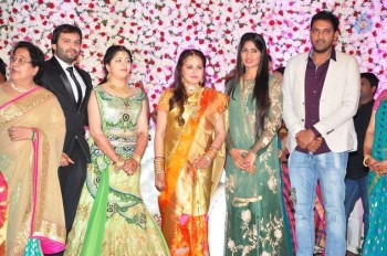 Jaya Prada Son Siddharth Wedding Reception 1 - 83 of 84