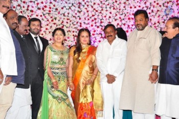 Jaya Prada Son Siddharth Wedding Reception 3 - 83 of 84