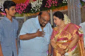 Jayachitra Son Amresh Wedding Reception - 52 of 102