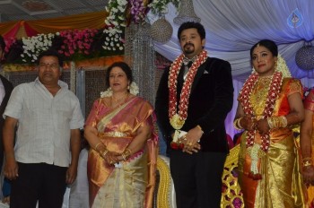 Jayachitra Son Amresh Wedding Reception - 57 of 102