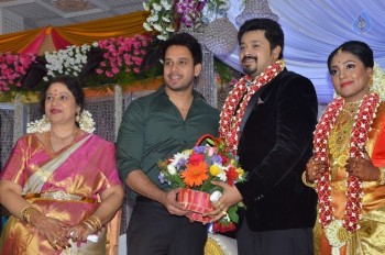 Jayachitra Son Amresh Wedding Reception - 17 of 102