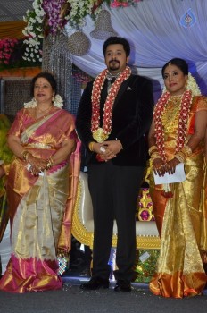Jayachitra Son Amresh Wedding Reception - 70 of 102