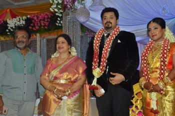 Jayachitra Son Amresh Wedding Reception - 73 of 102