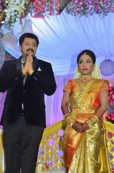 Jayachitra Son Amresh Wedding Reception - 74 of 102