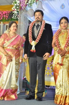 Jayachitra Son Amresh Wedding Reception - 80 of 102
