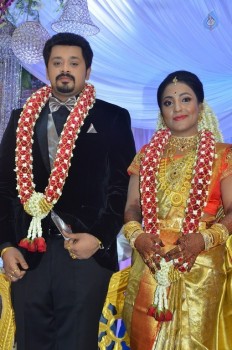 Jayachitra Son Amresh Wedding Reception - 81 of 102