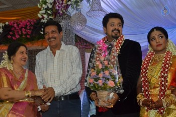 Jayachitra Son Amresh Wedding Reception - 86 of 102