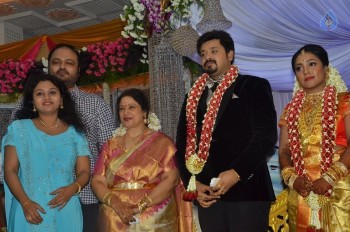Jayachitra Son Amresh Wedding Reception - 96 of 102