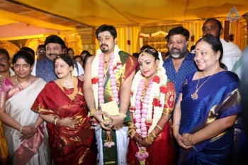 Jayachitra Son Amresh Wedding Reception - 97 of 102