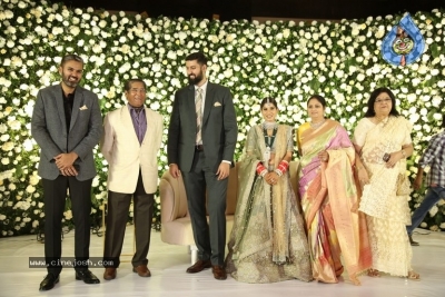 Jayasudha Son Nihar Kapoor Wedding Reception 02 - 65 of 77