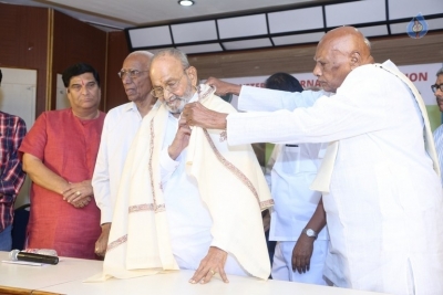 Journalists Association Felicitates Dadasaheb Phalke K Viswanath - 5 of 52