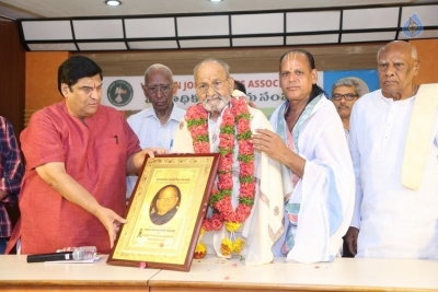 Journalists Association Felicitates Dadasaheb Phalke K Viswanath - 27 of 52