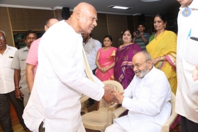 Journalists Association Felicitates Dadasaheb Phalke K Viswanath - 37 of 52