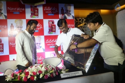 Jr NTR at Navratna Ayurvedic Oil Press Meet - 5 of 21