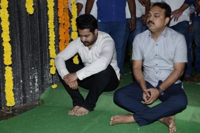 JR NTR visits NTR Ghat on NTR Birth Anniversary - 8 of 47