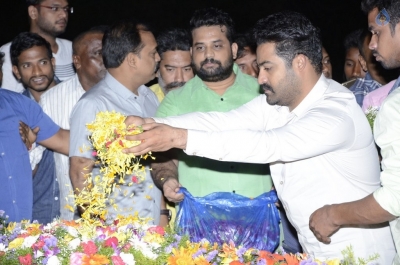 JR NTR visits NTR Ghat on NTR Birth Anniversary - 15 of 47