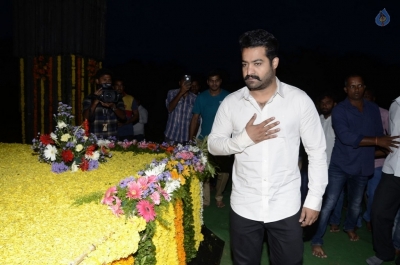 JR NTR visits NTR Ghat on NTR Birth Anniversary - 34 of 47