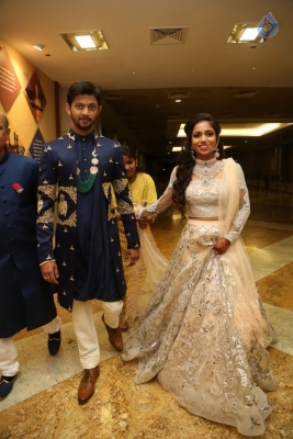 Kalamandir CMD Prasad Chalavadi Daughter Hanisha Wedding Photos - 26 of 81