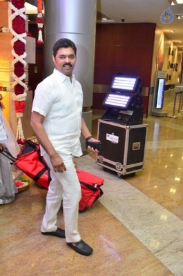 Kalamandir CMD Prasad Chalavadi Daughter Hanisha Wedding Photos - 39 of 81