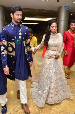 Kalamandir CMD Prasad Chalavadi Daughter Hanisha Wedding Photos - 52 of 81