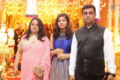 Kalamandir CMD Prasad Chalavadi Daughter Hanisha Wedding Photos - 57 of 81