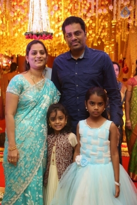 Kalamandir CMD Prasad Chalavadi Daughter Hanisha Wedding Photos - 61 of 81