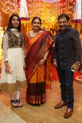 Kalamandir CMD Prasad Chalavadi Daughter Hanisha Wedding Photos - 62 of 81