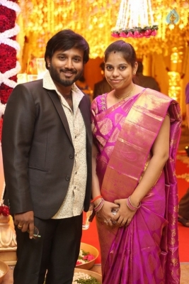 Kalamandir CMD Prasad Chalavadi Daughter Hanisha Wedding Photos - 63 of 81