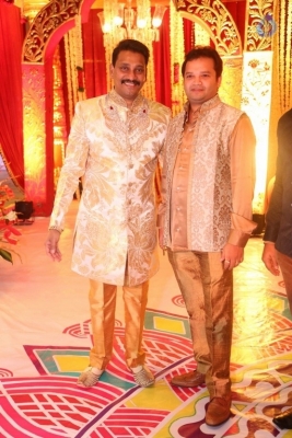 Kalamandir CMD Prasad Chalavadi Daughter Hanisha Wedding Photos - 71 of 81