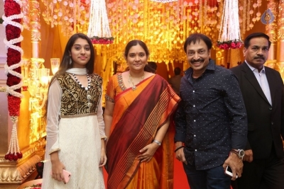 Kalamandir CMD Prasad Chalavadi Daughter Hanisha Wedding Photos - 72 of 81