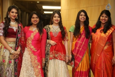 Kalamandir CMD Prasad Chalavadi Daughter Hanisha Wedding Photos - 75 of 81