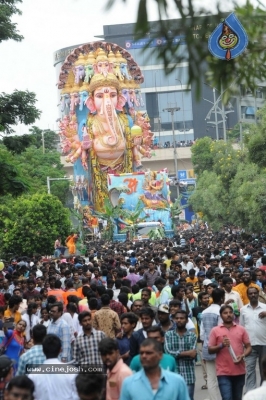 Khairatabad Ganesh Nimajjanam 2019 - 14 of 42