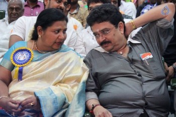 Kollywood Stars at Pandavar Ani Press Meet - 84 of 105