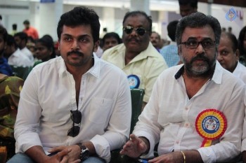 Kollywood Stars at Pandavar Ani Press Meet - 40 of 105