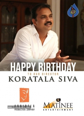 Koratala Siva Birthday Poster - 1 of 1