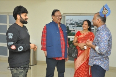 Krishnam Raju Family Watched it Raju Gari Gadhi 2 Movie - 5 of 15