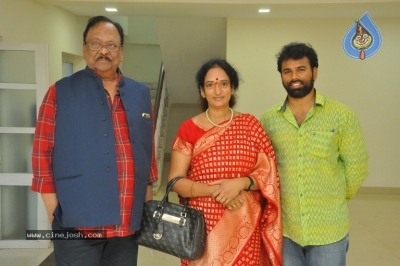 Krishnam Raju Family Watched it Raju Gari Gadhi 2 Movie - 8 of 15