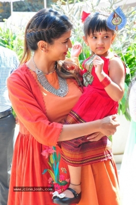 Lakshmi Manchu Celebrates Sankranthi Festival With Students - 8 of 14