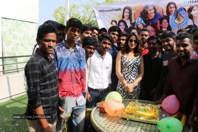 Lavanya Tripathi Birthday Celebrations With Her Fans - 4 of 5