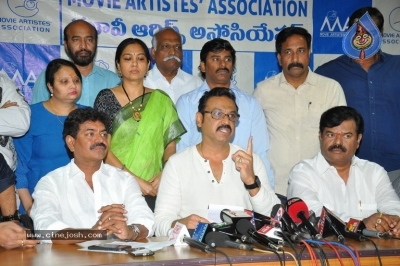 MAA Association Press Meet Against Sri Reddy Issue - 4 of 18