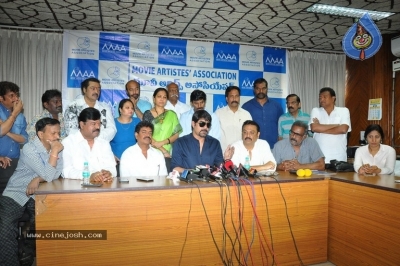 MAA Association Press Meet Against Sri Reddy Issue - 8 of 18