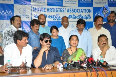 MAA Association Press Meet Against Sri Reddy Issue - 17 of 18