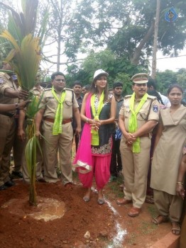 Manchu Lakshmi Haritha Haram at Sher Bashirbagh - 10 of 14