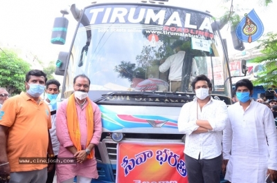 Manchu Manoj Arranged Buses  - 7 of 12