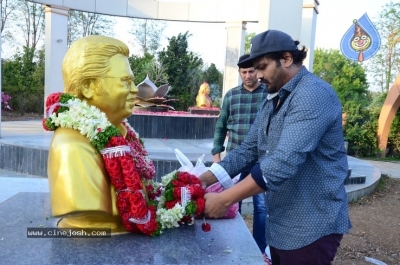 Manchu Manoj visits Dasari Ghat - 1 of 6