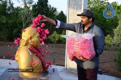 Manchu Manoj visits Dasari Ghat - 4 of 6