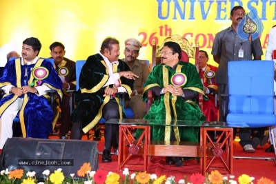 Manchu Mohan Babu Doctorate Award By MGR University Photos - 6 of 8