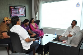 Mohanbabu Visits MB 40 Stadium Photos - 28 of 42